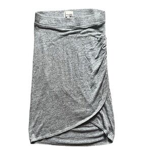 Wilfred Free Rayon Heather Grey Skirt XS